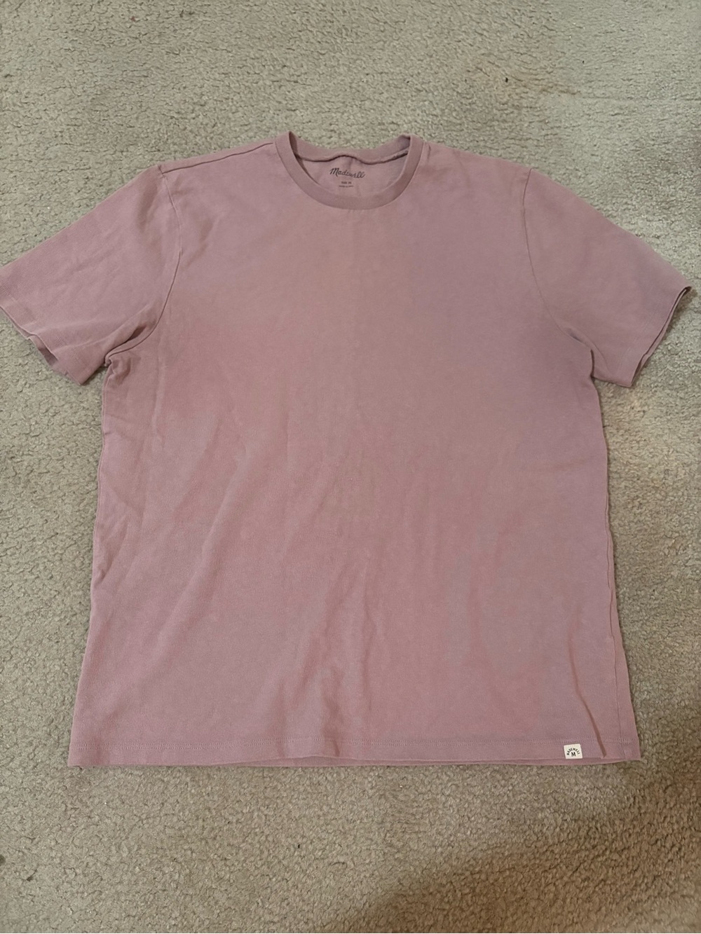 Madewell Women’s Classic Crewneck T-Shirt - Dusty Pink
